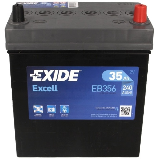 Baterie Exide Excell 35Ah 240A 12V EB356